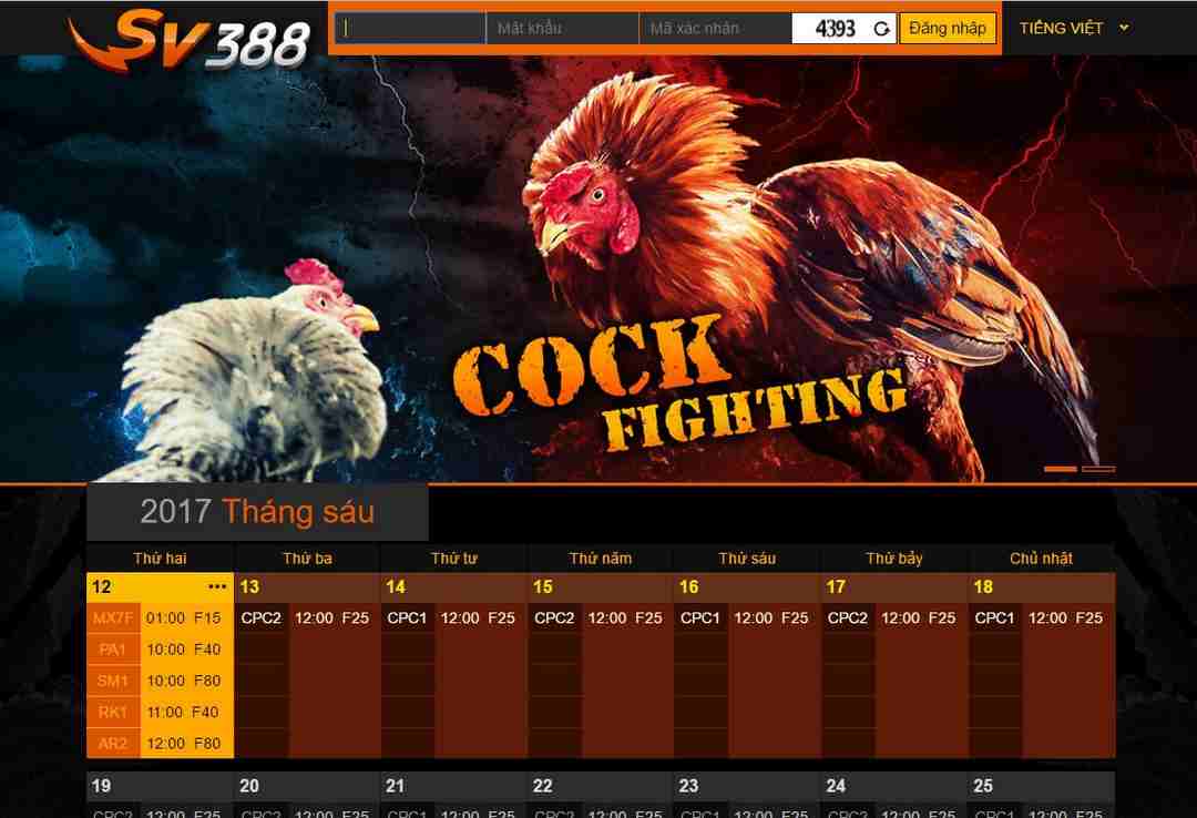 Sv388 đá gà online trực tiếp tham gia cược một cách dễ dàng hơn