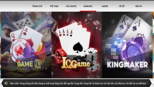 Sòng Casino Online Winner chuyên nghiệp và sang trọng