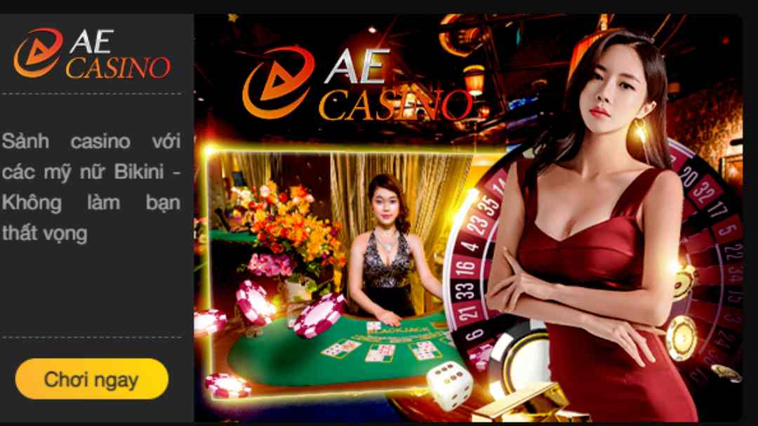 Thông tin về các sảnh chơi của AE Casino