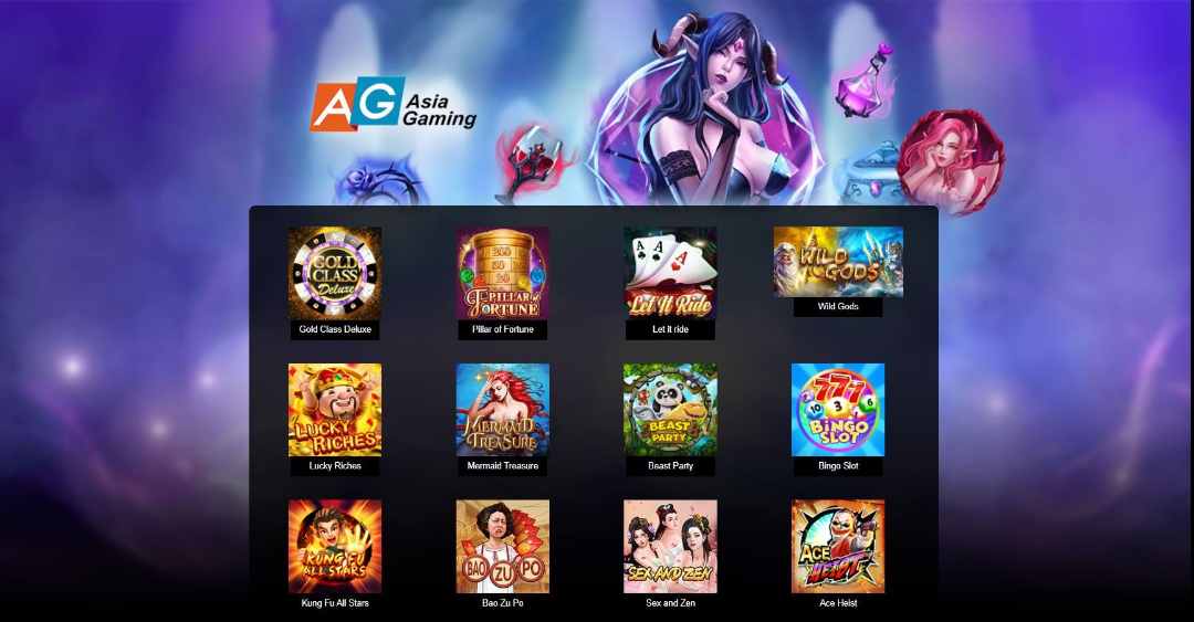 Nền tảng cá cược EGames sống động tại Asia Gaming