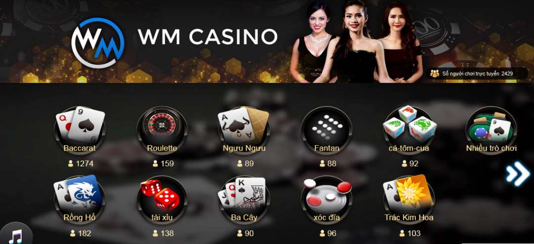 WM Casino kiến tạo nên một nền tảng trò chơi đặc sắc
